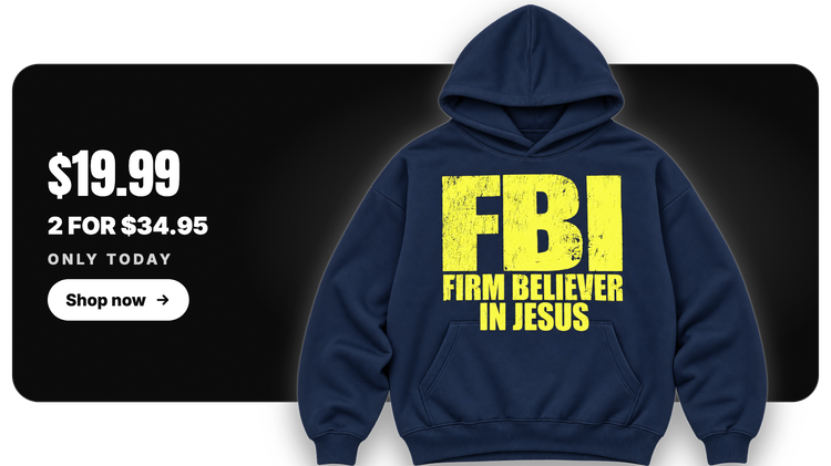 Firm Believer Hoodies display card