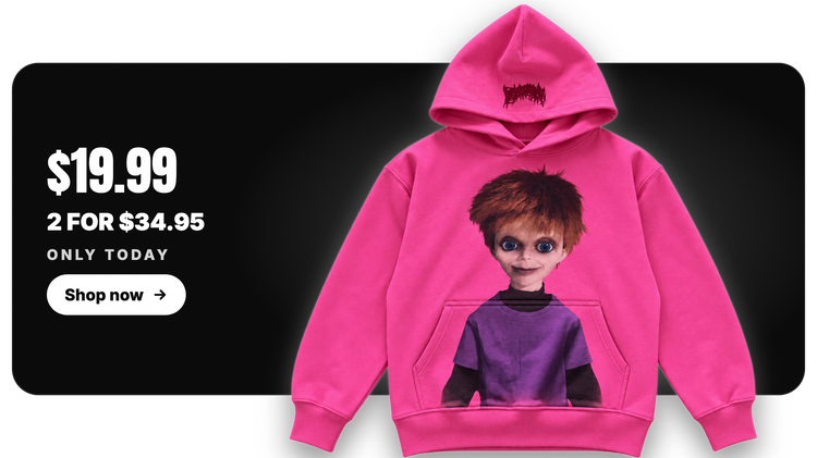 Doll Portrait Hoodies display card